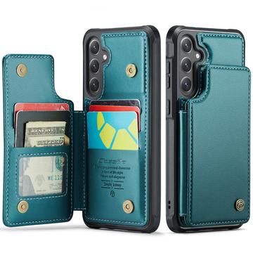 Funda Samsung Galaxy S25 FE Caseme C22 RFID Card Wallet - Verde