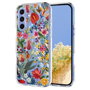 Funda de TPU Samsung Galaxy S25 FE con estampado floral - Lirios