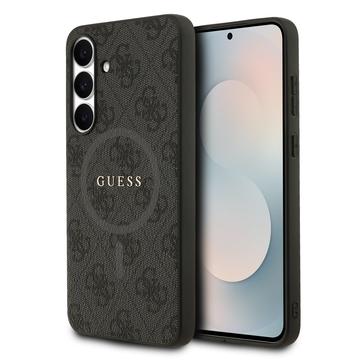 Funda con anillo de color Guess 4G para Samsung Galaxy S25 FE - Compatible con MagSafe