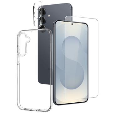 Set de protección 3 en 1 Samsung Galaxy S25 FE Northjo - Transparente