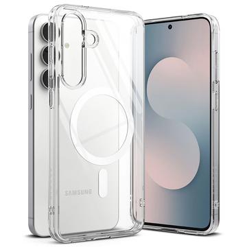 Funda híbrida magnética Ringke Fusion para Samsung Galaxy S25 FE - Transparente
