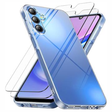Funda de TPU & Protector de Pantalla Saii 2-en-1 para Samsung Galaxy S25 FE