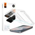 Protector de pantalla de vidrio templado Samsung Galaxy S25 FE Spigen Glas.tR EZ Fit Pro - Transparente