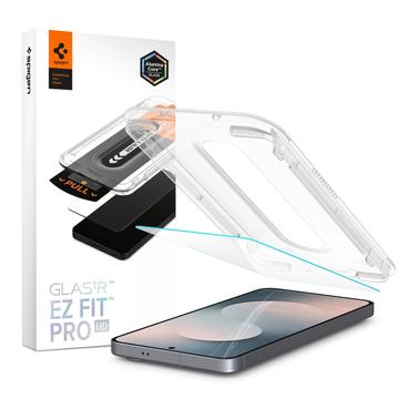 Protector de pantalla de vidrio templado Samsung Galaxy S25 FE Spigen Glas.tR EZ Fit Pro - Transparente