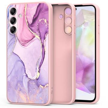 Funda de Silicona Tech-Protect Icon para Samsung Galaxy S25 FE - Mármol