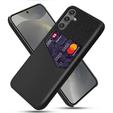 Carcasa con Ranura para Tarjeta KSQ para Samsung Galaxy S25 - Negro