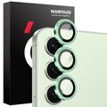 Samsung Galaxy S25 Northjo Juego de protectores de lente de cámara - Verde