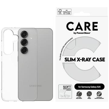 Funda Samsung Galaxy S25 PanzerGlass Care Fashion Slim X-Ray - Transparente