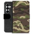 Funda Cartera Premium para Samsung Galaxy S25+ - Camuflaje