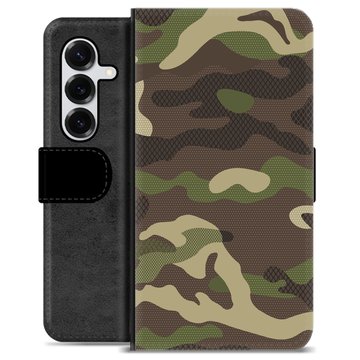 Funda Cartera Premium para Samsung Galaxy S25+ - Camuflaje