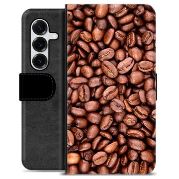 Funda Cartera Premium para Samsung Galaxy S25+ - Granos de Café
