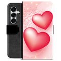 Funda Cartera Premium para Samsung Galaxy S25+ - Amor