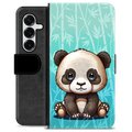 Funda Cartera Premium para Samsung Galaxy S25+ - Panda