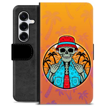 Funda Cartera Premium para Samsung Galaxy S25+ - Verano Esquelético