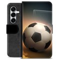 Funda Cartera Premium para Samsung Galaxy S25+ - Fútbol