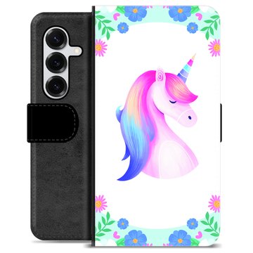 Funda Cartera Premium para Samsung Galaxy S25+ - Unicornio