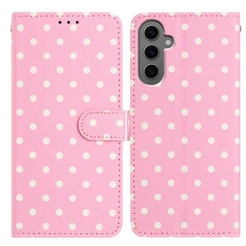 Funda Samsung Galaxy S25 con estampado de lunares - Rosa