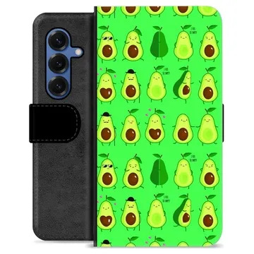 Funda Cartera Premium para Samsung Galaxy S25 - Diseño de Aguacates