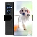 Funda Cartera Premium para Samsung Galaxy S25 - Perro