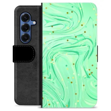Funda Cartera Premium para Samsung Galaxy S25 - Menta Verde