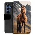 Funda Cartera Premium para Samsung Galaxy S25 - Caballo