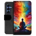 Funda Cartera Premium para Samsung Galaxy S25 - Meditación