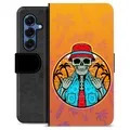 Funda Cartera Premium para Samsung Galaxy S25 - Verano Esquelético
