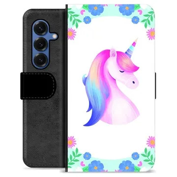 Funda Cartera Premium para Samsung Galaxy S25 - Unicornio