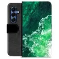 Funda Cartera Premium para Samsung Galaxy S25 - Ondas