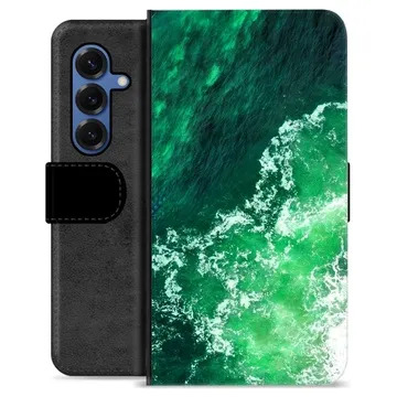 Funda Cartera Premium para Samsung Galaxy S25 - Ondas