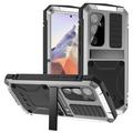 Funda Premium Samsung Galaxy S25 R-Just con soporte y protector de pantalla de cristal templado