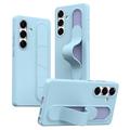 Funda híbrida Smart Samsung Galaxy S25/S24 con agarre de pie - Azul