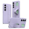 Funda híbrida Smart Samsung Galaxy S25/S24 con agarre de pie - Morado