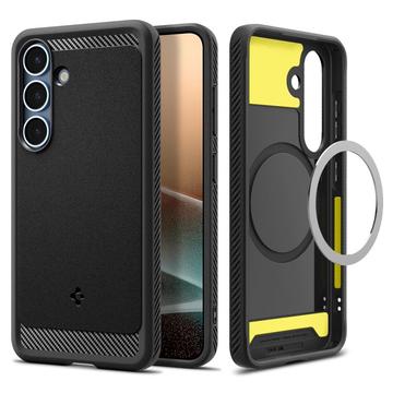 Carcasa de TPU Spigen Rugged Armor Mag para Samsung Galaxy S25