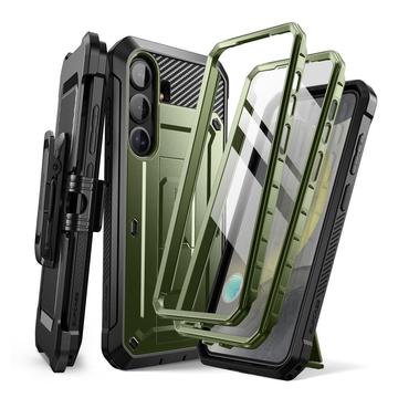 Carcasa Híbrida Supcase Unicorn Beetle Pro 2-Set para Samsung Galaxy S25 - Guldan