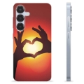 Funda de TPU para Samsung Galaxy S25 - Silueta del Corazón