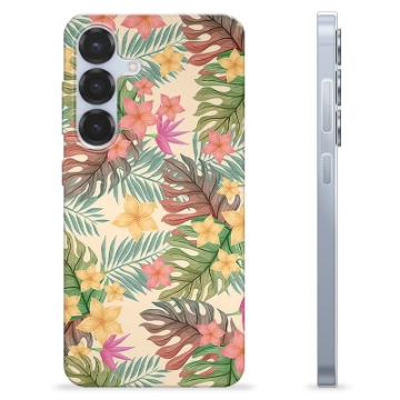 Funda de TPU para Samsung Galaxy S25 - Flores Rosadas