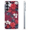Funda de TPU para Samsung Galaxy S25 - Flores Vintage