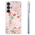 Funda de TPU para Samsung Galaxy S25 - Flores de Acuarela