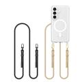 Funda MagSafe Samsung Galaxy S25 Tech-Protect FlexAir Chain - Negro y Topo
