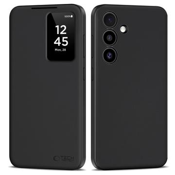 Funda Tech-Protect Smart Flip para Samsung Galaxy S25 - Negra