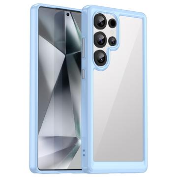 Carcasa Híbrida Anti-Choque para Samsung Galaxy S25 Ultra - Azul