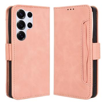 Funda tipo billetera con tarjetero para Samsung Galaxy S25 Ultra - Rosa
