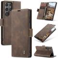 Funda Caseme Serie 013 para Samsung Galaxy S25 Ultra - Estilo Cartera - Café