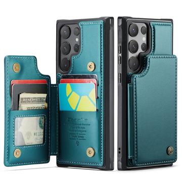 Funda Samsung Galaxy S25 Ultra Caseme C22 RFID Card Wallet - Verde