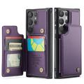 Funda Samsung Galaxy S25 Ultra Caseme C22 RFID Card Wallet - Morado