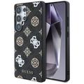 Funda MagSafe Samsung Galaxy S25 Ultra Guess 4G Printed Colored Peony Pattern - Negro