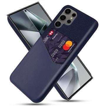 Carcasa con Ranura para Tarjeta KSQ para Samsung Galaxy S25 Ultra - Azul