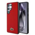 Funda Samsung Galaxy S25 Ultra Lacoste Iconic Petit Pique Woven Logo - Compatible con MagSafe