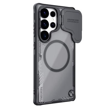 Funda magnética Nillkin IceBlade Prop para Samsung Galaxy S25 Ultra - Compatible con MagSafe, tapa deslizante - Negro